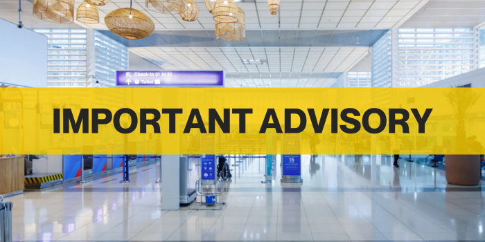 Important Advisory: NAIA Terminal Fee Adjustment Effective September 14, 2025